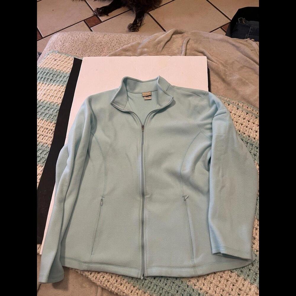 ll bean rain jacket womens xl 100 polyester